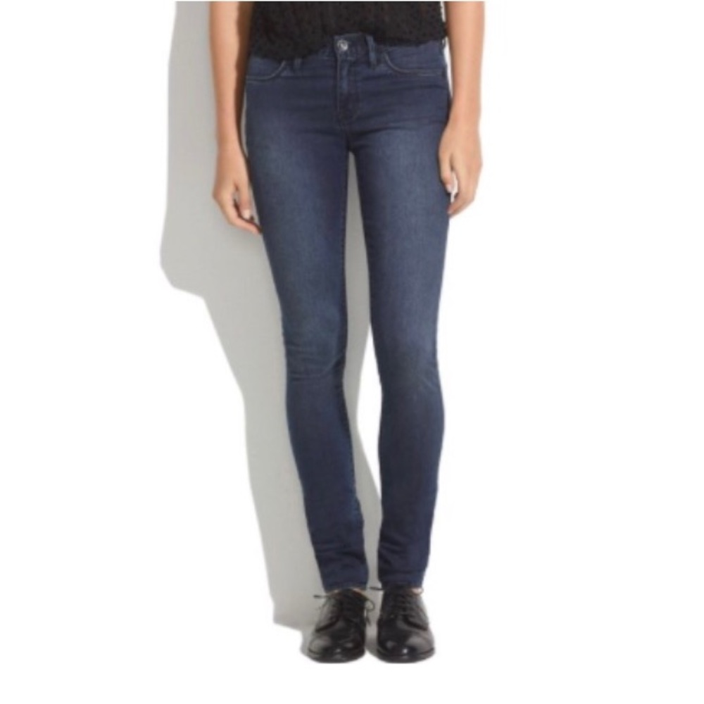 Madewell Premium Denim “Legging” Dark Wash Skinny Fit Jeans
